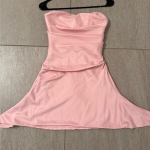 House of cb strapless dress